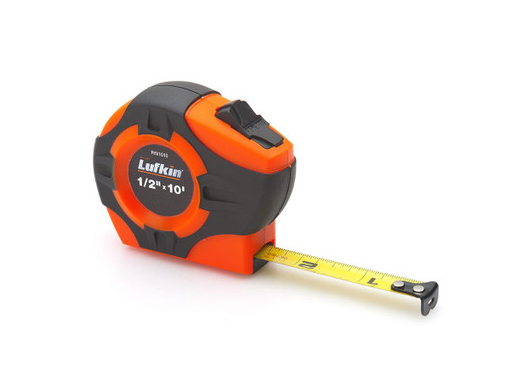 LUFKIN 3/4" X 12' HI-VIS ORANGE TAPE MEASURE