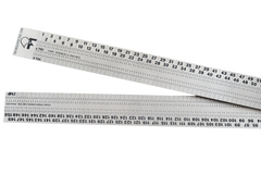 FMP-PRECISION METAL RULER (2 foot folding-.8mm Thick)