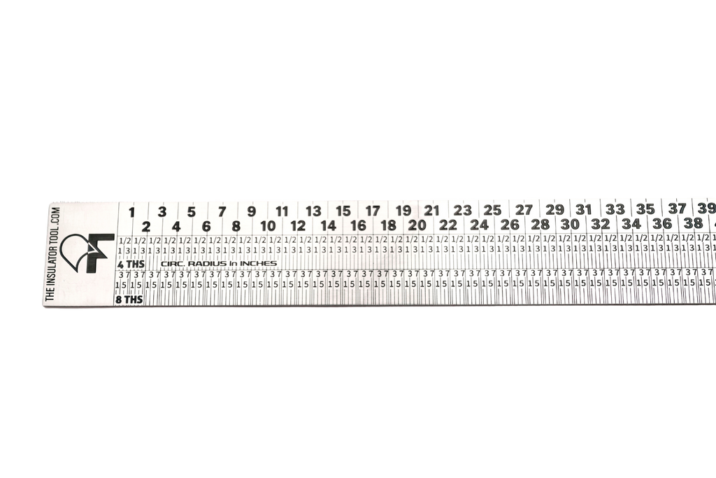 FMP-PRECISION METAL RULER (2 foot folding-.8mm Thick)