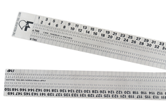 FMP-PRECISION METAL RULER (2 foot folding-.8mm Thick)