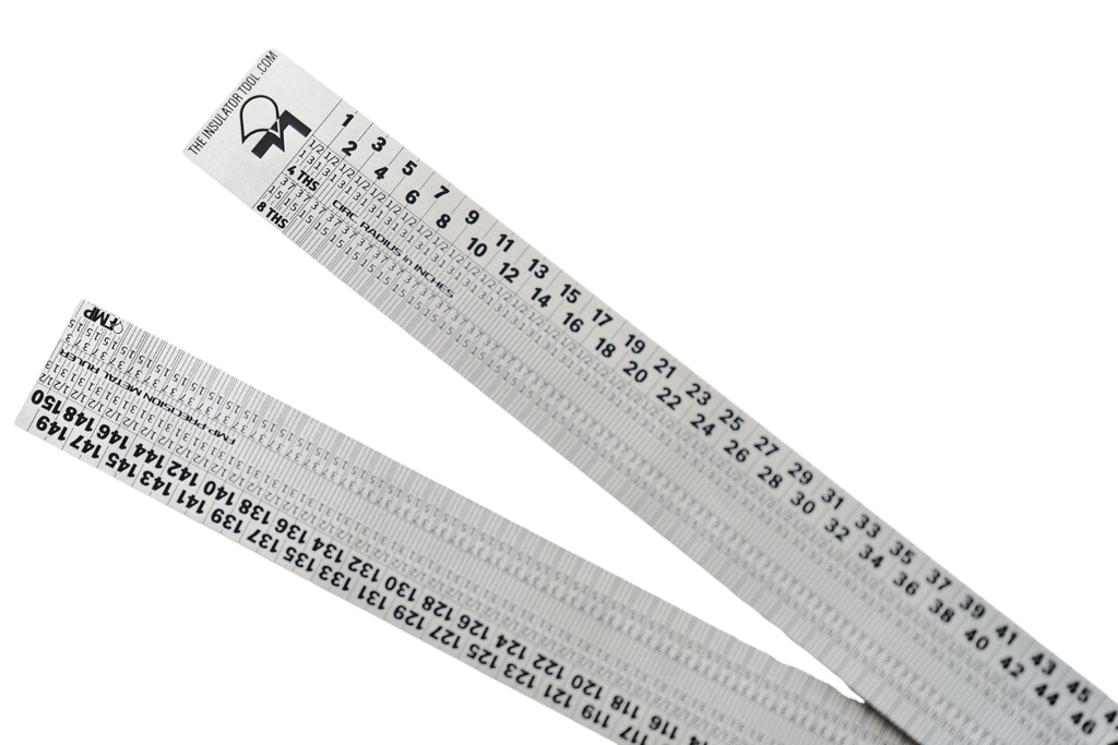 FMP-PRECISION METAL RULER (2 foot folding-.8mm Thick)