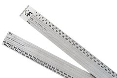 FMP-PRECISION METAL RULER (2 foot folding-.8mm Thick)