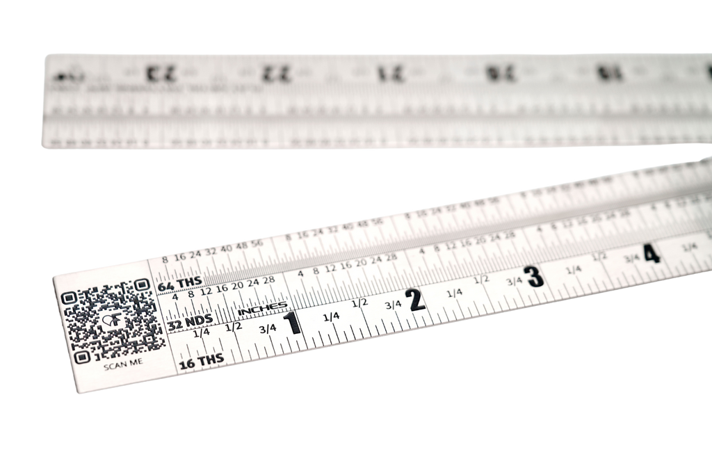 FMP-PRECISION METAL RULER (2 foot folding-.8mm Thick)