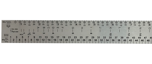 WH ruler 2 feet circumference ruler