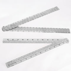 FMP MetalMaster Pro™ Professional Insulation & Metalworking Ruler (2 foot folding .8mm thick)