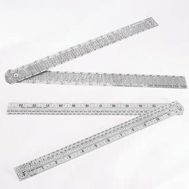 FMP MetalMaster Pro™ Professional Insulation & Metalworking Ruler (2 foot folding .8mm thick)
