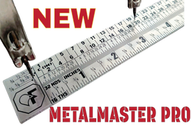 FMP MetalMaster Pro™ Professional Insulation & Metalworking Ruler (2 foot folding .8mm thick)
