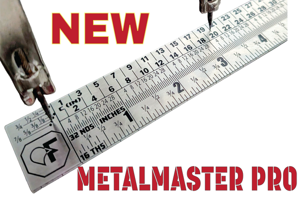 FMP MetalMaster Pro™ Professional Insulation & Metalworking Ruler (2 f ...
