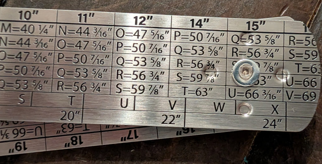 FMP MetalMaster Pro™ Professional Insulation & Metalworking Ruler