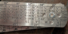 FMP MetalMaster Pro™ Professional Insulation & Metalworking Ruler