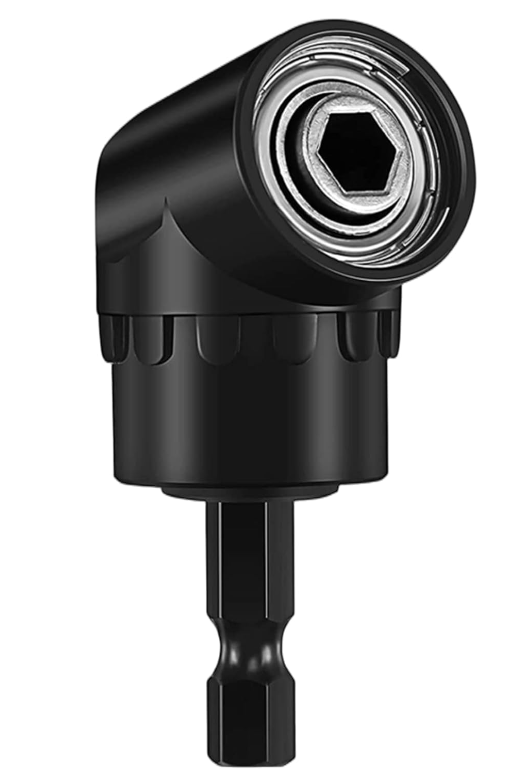 105 Degree Right Steel Angle Driver with 1 4 Drive Hex Bit