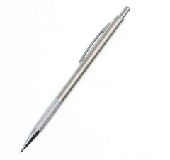 (2 PACK) Pen for marking on metal with double and retractable tip.