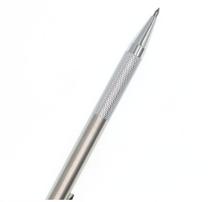 (4 pack) Pen for marking on metal with double and retractable tip.