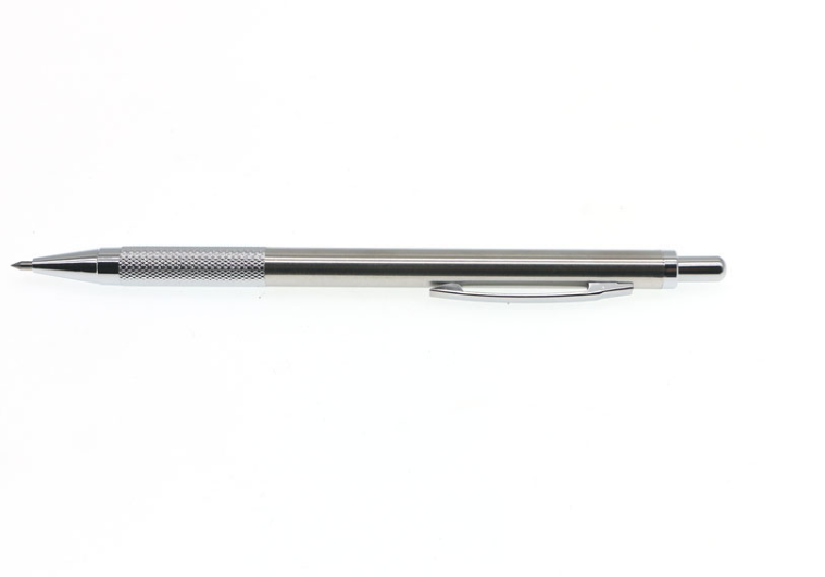 (2 PACK) Pen for marking on metal with double and retractable tip.