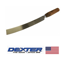 10" Curved Square Point Rubber Knife