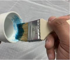 4" White Bristle Chip Brush