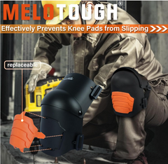 MELOTOUGH Knee Pads Flexible(Orange)