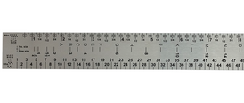 WH 2 FT FOLDING RULER (.75MM THICK)